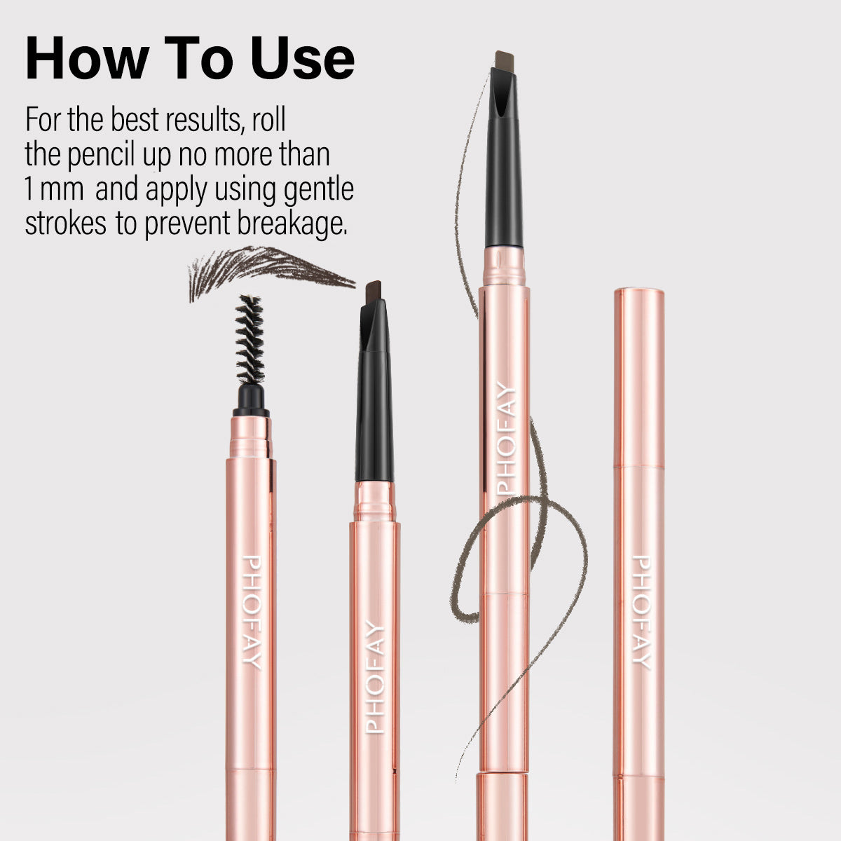 Triangular Brow Pencil with Spoolie