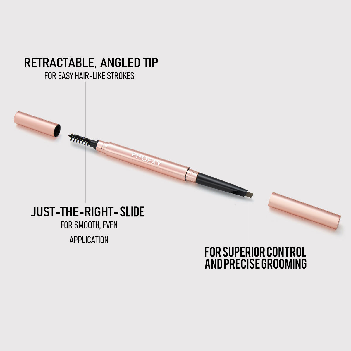 Triangular Brow Pencil with Spoolie