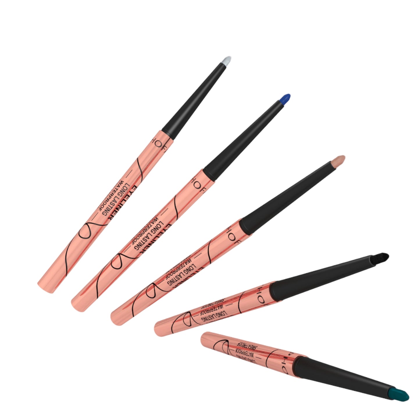 Waterproof Colorful Eyeliner Set (8pcs)