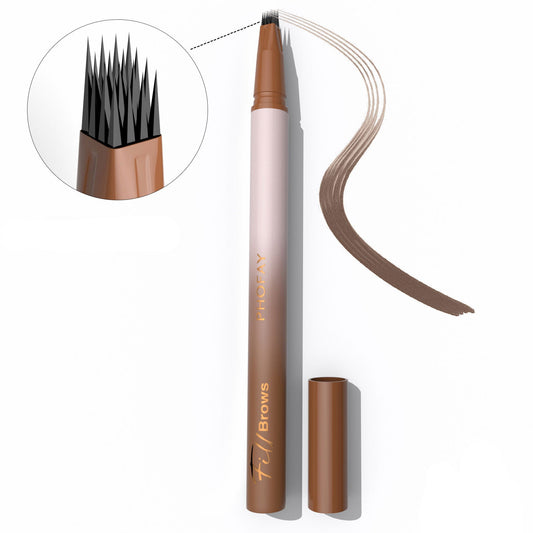Waterproof Wild Eyebrow Pen (Hair Stroke Effect)