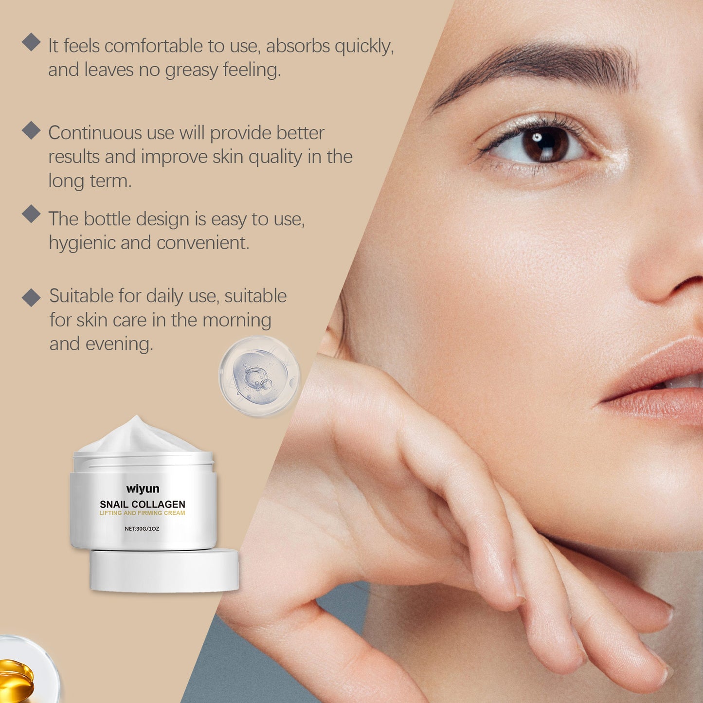 Snail Collagen Firming Cream