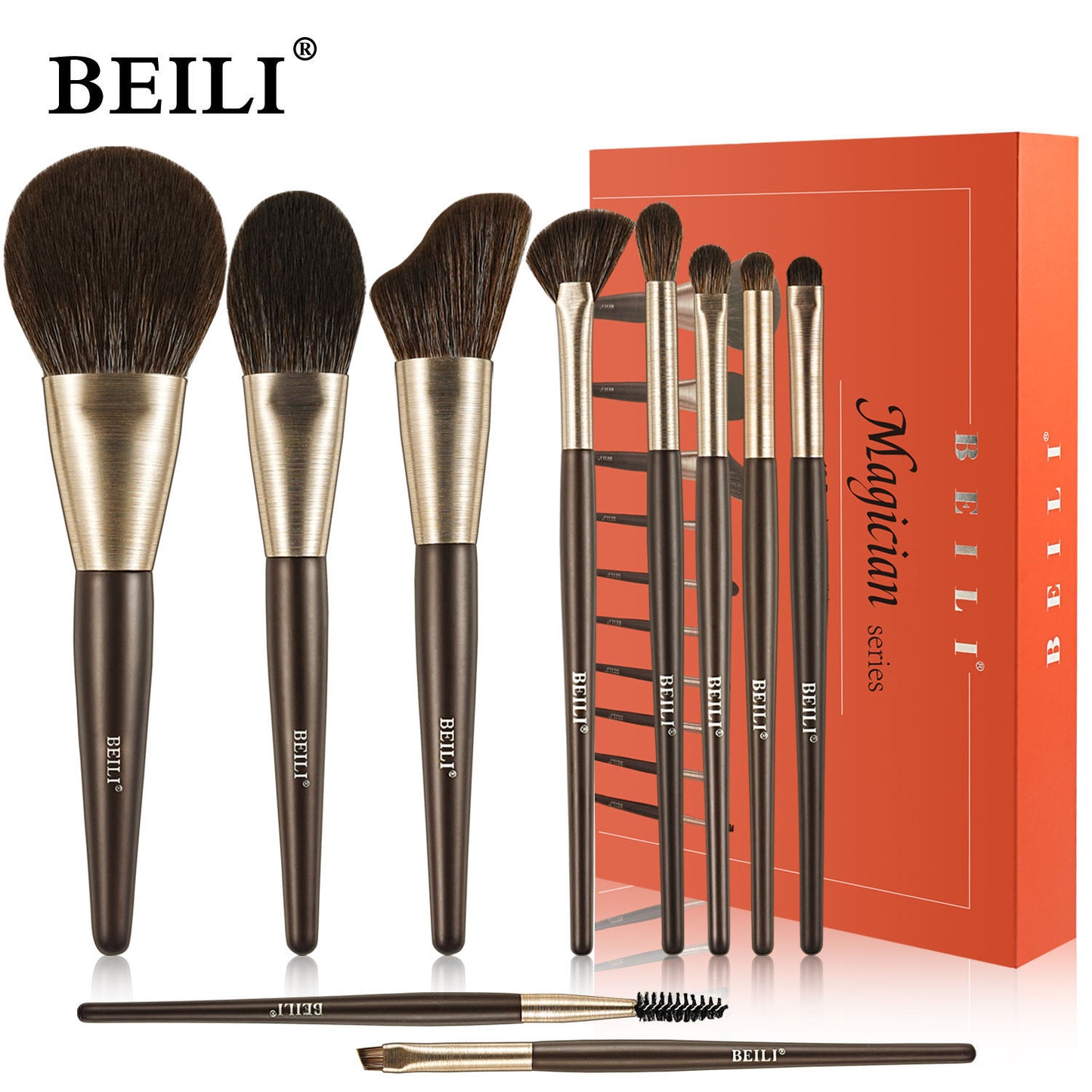 Rose Gold Luxury Brush Collection